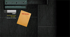 Desktop Screenshot of mysterymissions.com
